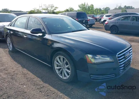 2011 Audi A8 L 4.2 from USA, damaged, VIN WAURVAFD4BN018884